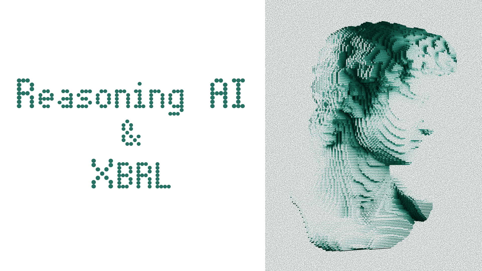 Illustration of Reasoning AI and XBRL in Financial Reporting